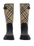 Marsh Stamp check-panel boots
